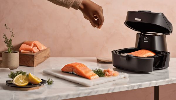 Cuire des filets de saumon surgelés au air fryer avec succès